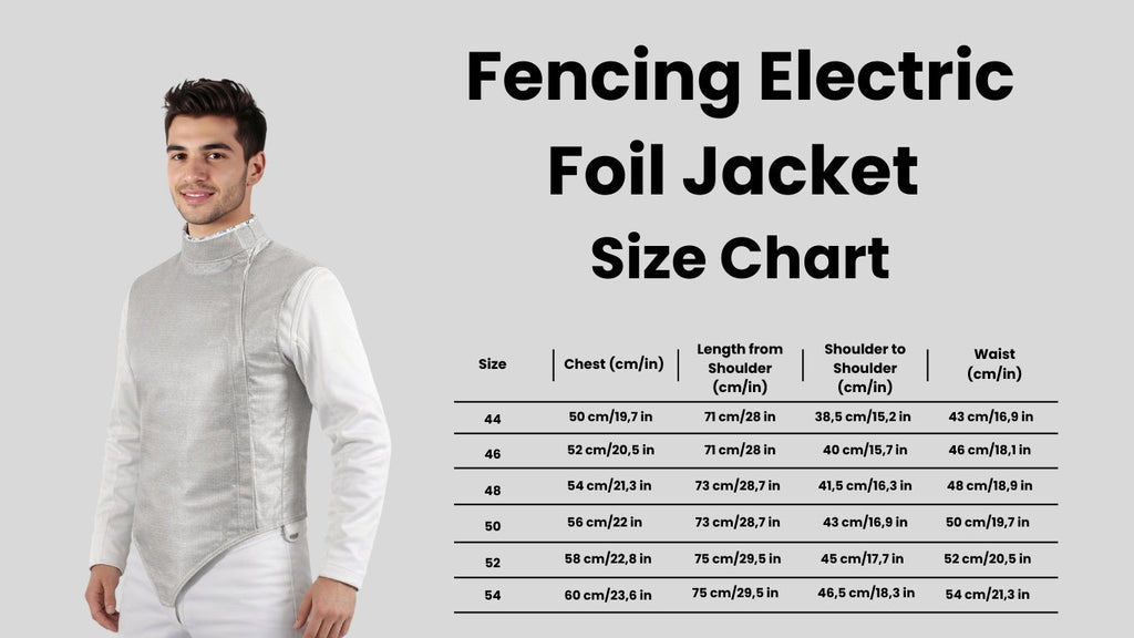 Fencing Electric Foil Man Jacket – Training & Competition
