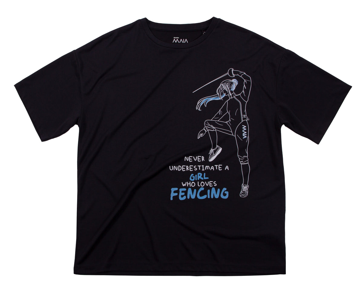 Women’s Relaxed Fit Fencing T-Shirt – Lightweight Modal Fabric