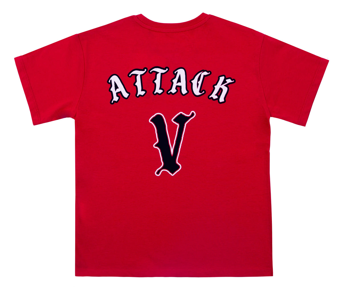 Boy's Red Fencing Attack Printed T-Shirt